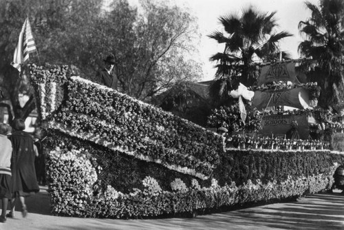 1924 Rose Parade float