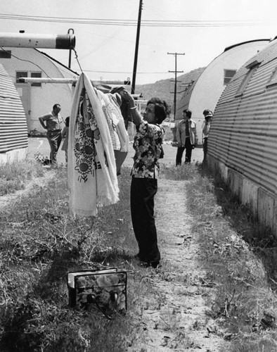 Vietnamese refugees at Camp Pendleton