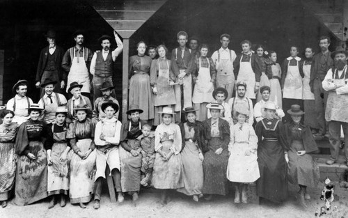 Agricultural packing house workers, Santa Paula