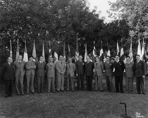 Group photo, Wilmington Rotary Club