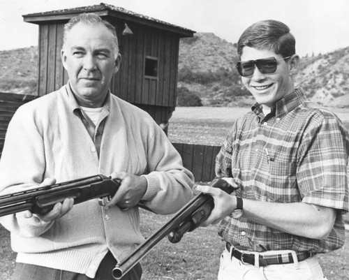 Jim Bellows of Encino (right) and Charles Gaberson of L.A