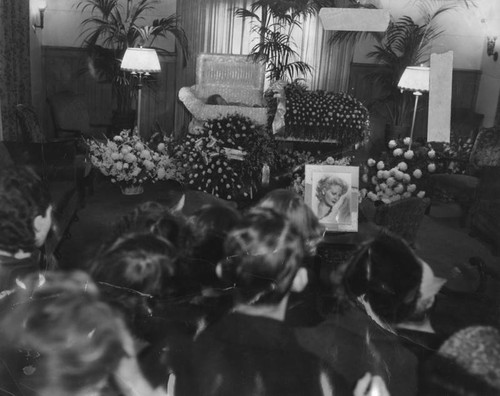 Funeral home viewing — Calisphere