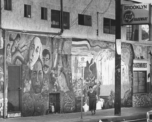 Mural in Boyle Heights, Los Angeles