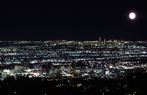 Looking west from Griffith Park