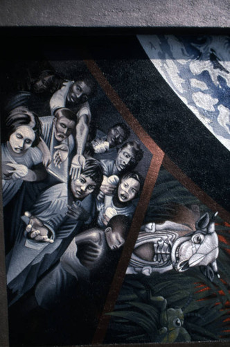 ""Advancements of Man"" mural