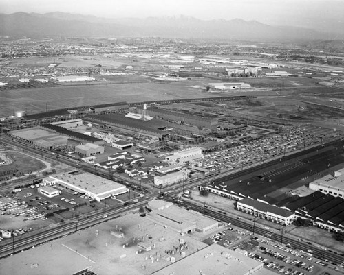 Slauson and Eastern Avenue, Commerce, looking northeast