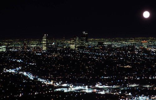 Sunset Strip at night