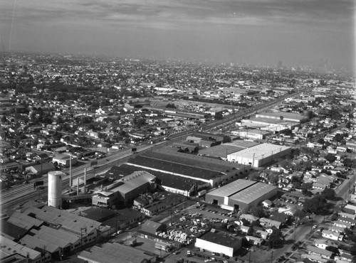 Latchford Glass Co., Huntington Park, looking northwest