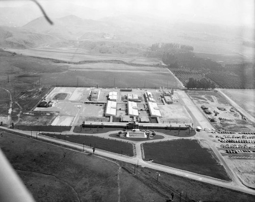 Union Oil Company Research Center, looking east