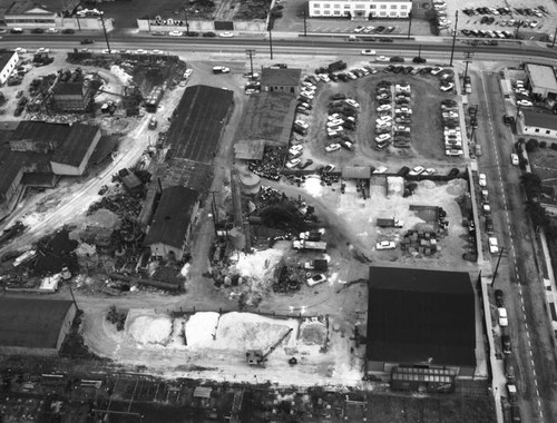 State Street and Belgrave Avenue, Huntington Park, looking east