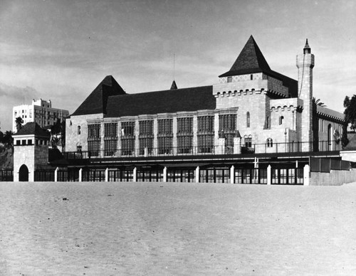 Deauville Club seen from the beach