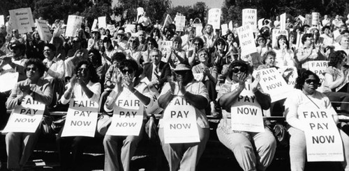 Los Angeles school teachers on strike