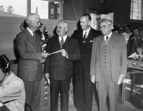 Dedication of San Pedro Branch Library