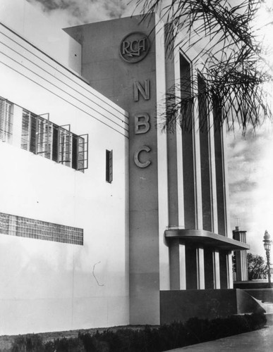 Exterior of the NBC studios