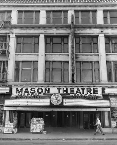 Front of Mason Theatre