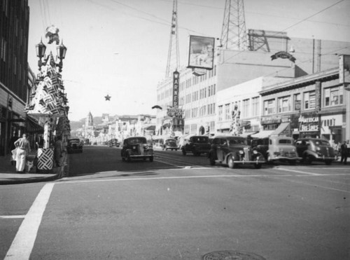 Hollywood west from Cahuenga