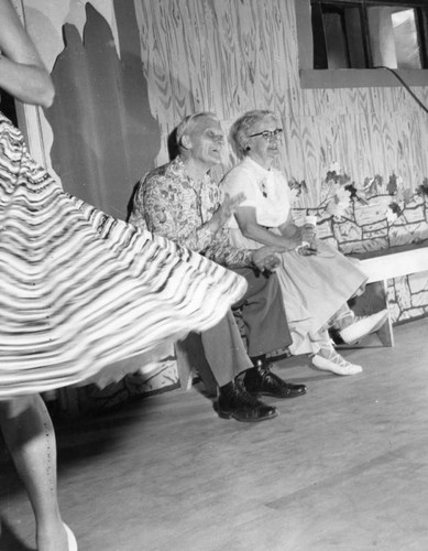 Square dancers kick up heels