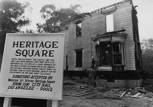 "Salt Box" after fire