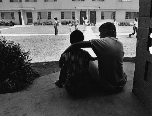 Mother and daughter, Watts projects