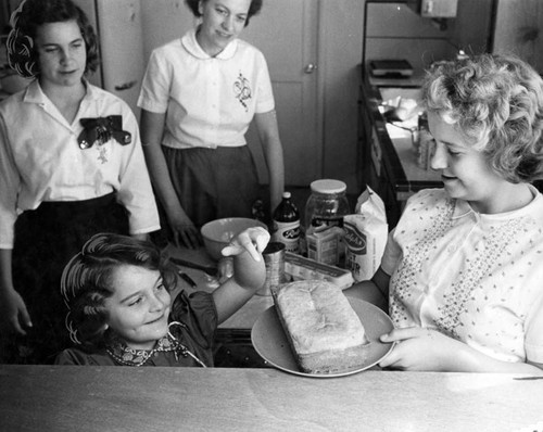 Young baker shares cake recipe