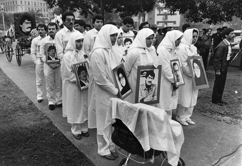 Iranian demonstration in Downtown L.A