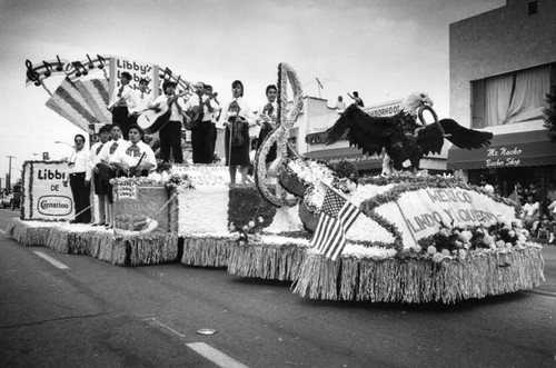 Carnation Company parade float