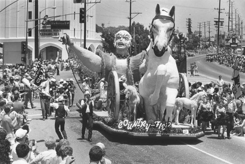 Country Western Community float