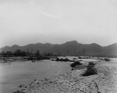 Mud and debri, L.A. River