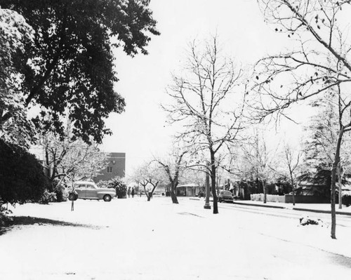 North Hollywood snow