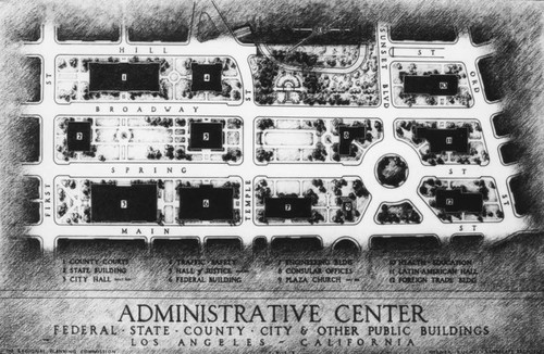 Architectural drawings of Central City, view 1