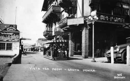 Vista Tea Room, exterior view