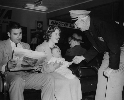 Lockheed Terminal busy spot; start 'em young