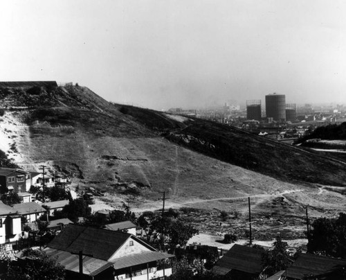 View of hillside area