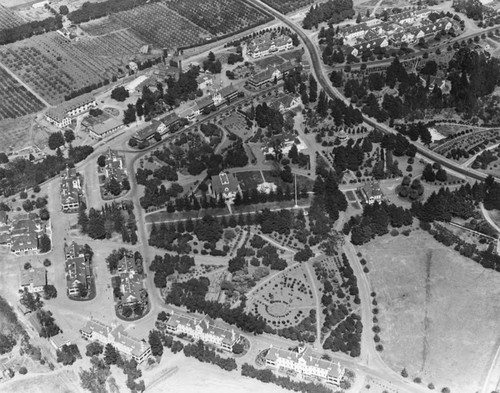 Sawtelle, aerial view