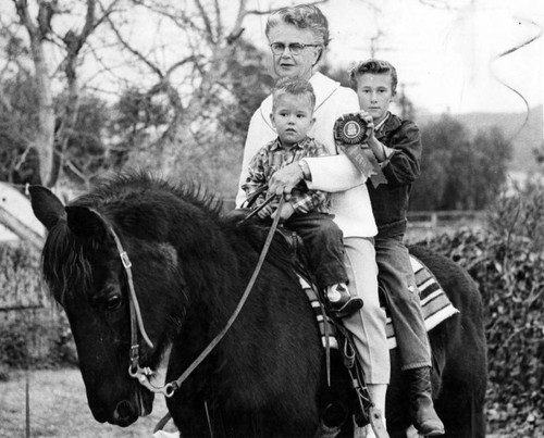 Bowler, rider at age 68