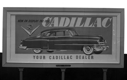 Cadillac billboard