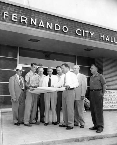 New City Hall inspected