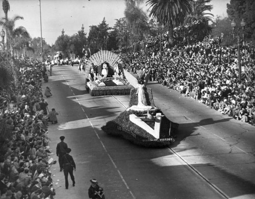 Rose Parade floats