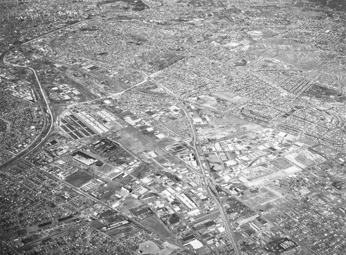 Los Angeles Basin, aerial view