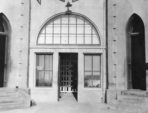 San Quentin Prison entrance