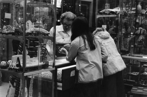 Department store interior