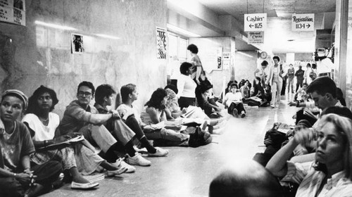 Students demonstrate at UCLA