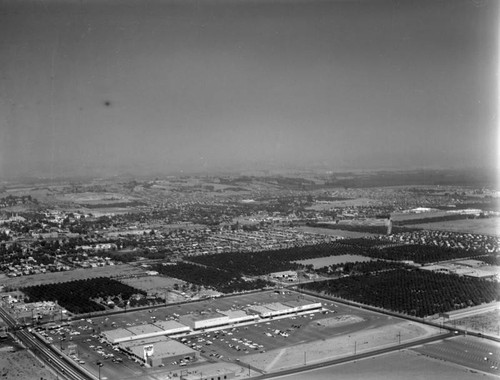 Orange Fair Center, Orangethorpe Ave. and Harbor Blvd., looking northeast