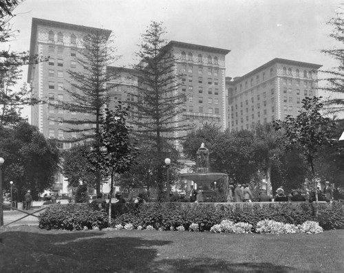 Pershing Square and Biltmore Hotel