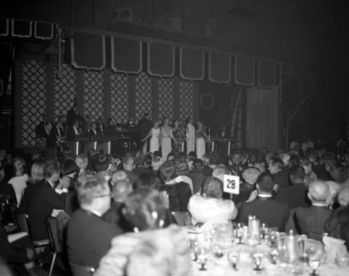 Mr. and Mrs. American Citizen of the Year award at the Cocoanut Grove nightclub