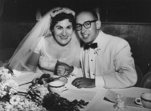 Armenian American bride and groom