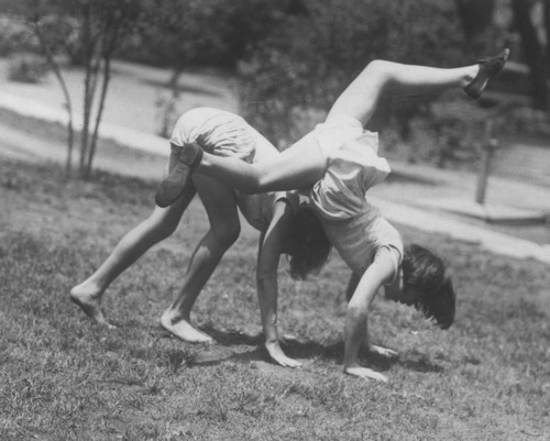 Tumbling act, Eagle Rock School