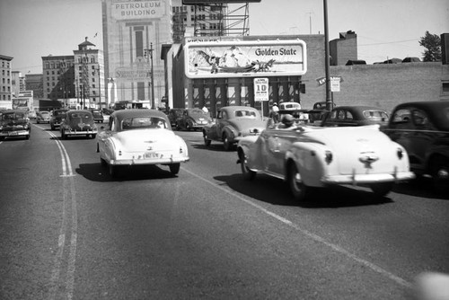 Olympic Boulevard and Figueroa Street