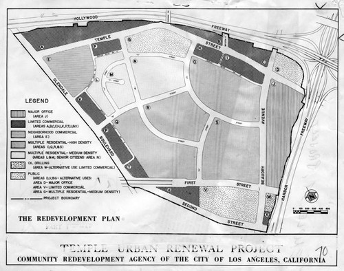 Temple Urban Renewal Project map