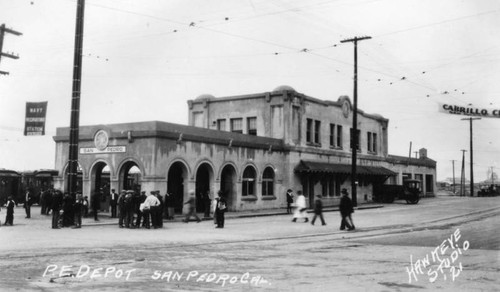 Pacific Electric station, San Pedro